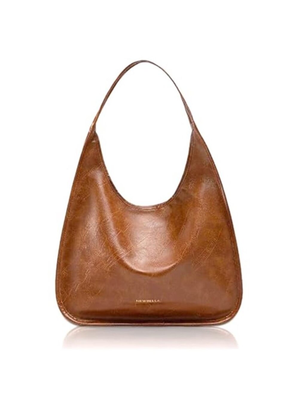 Womens Hobo Tote Bag Faux Leather Shoulder Purse Large Travel Handbag